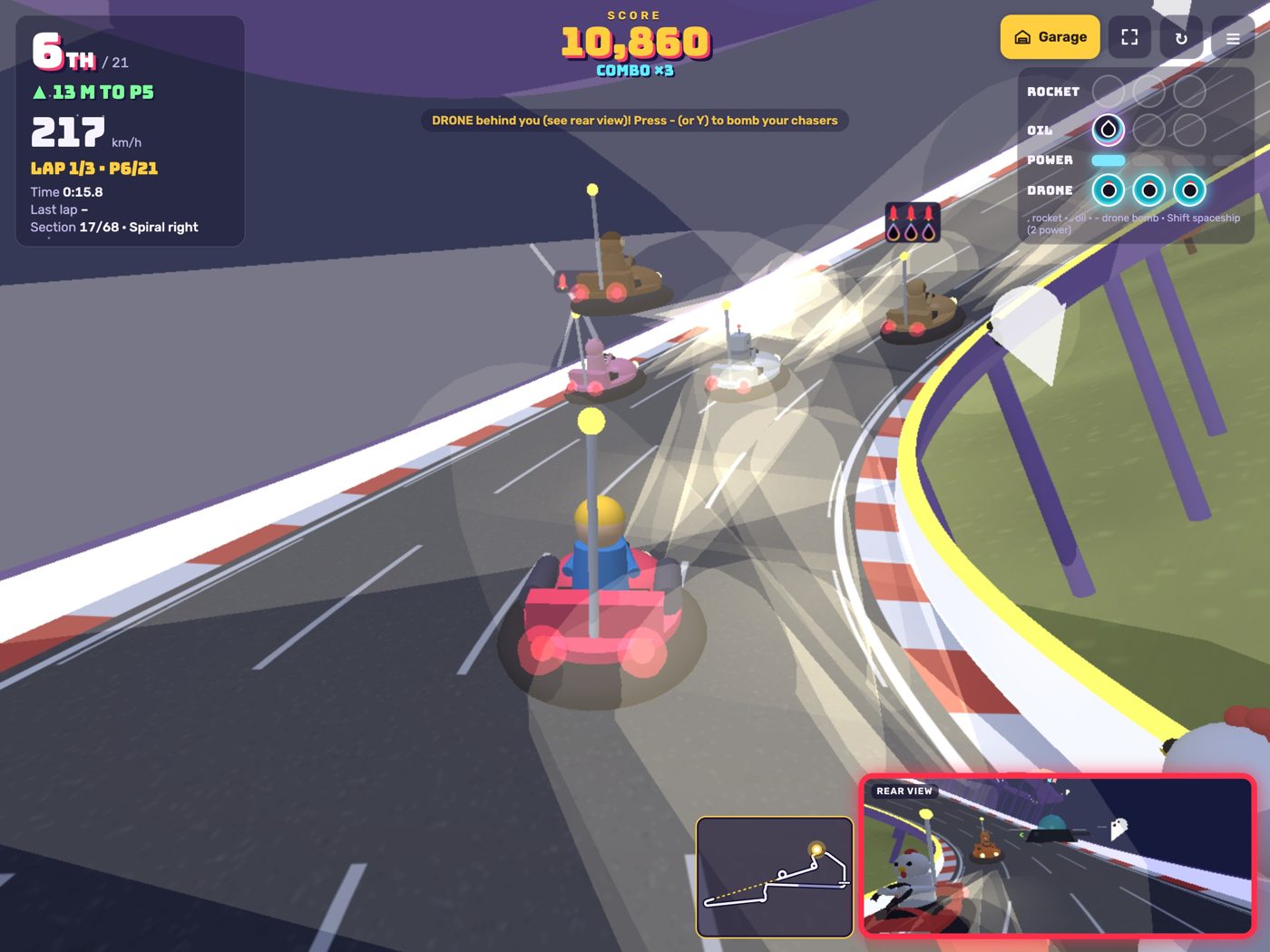 Bumper Coaster — Night race