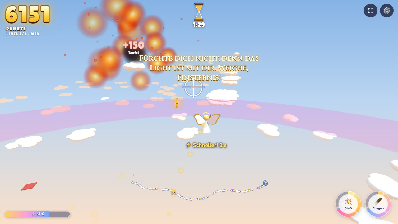 Guardian Angel Run — Regenbogen und Bibelvers