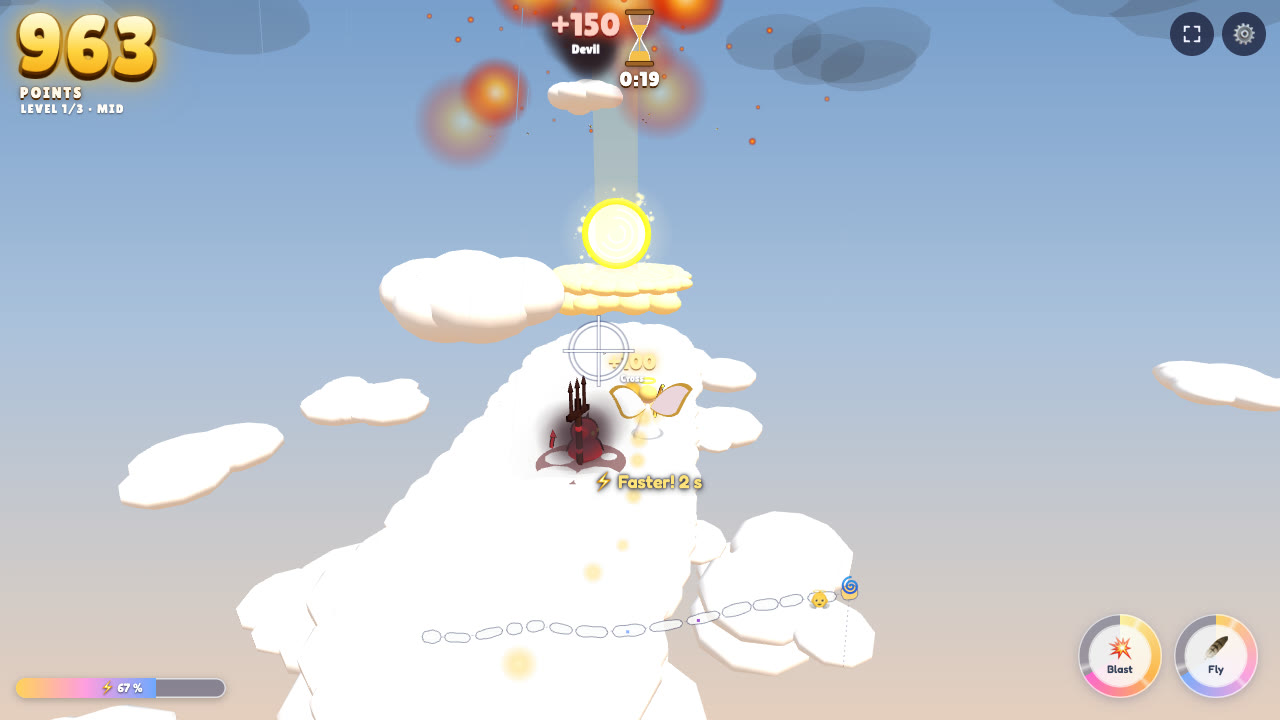 Guardian Angel Run — Golden halo