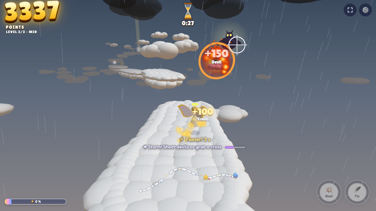 Guardian Angel Run — Ring of fire in the storm