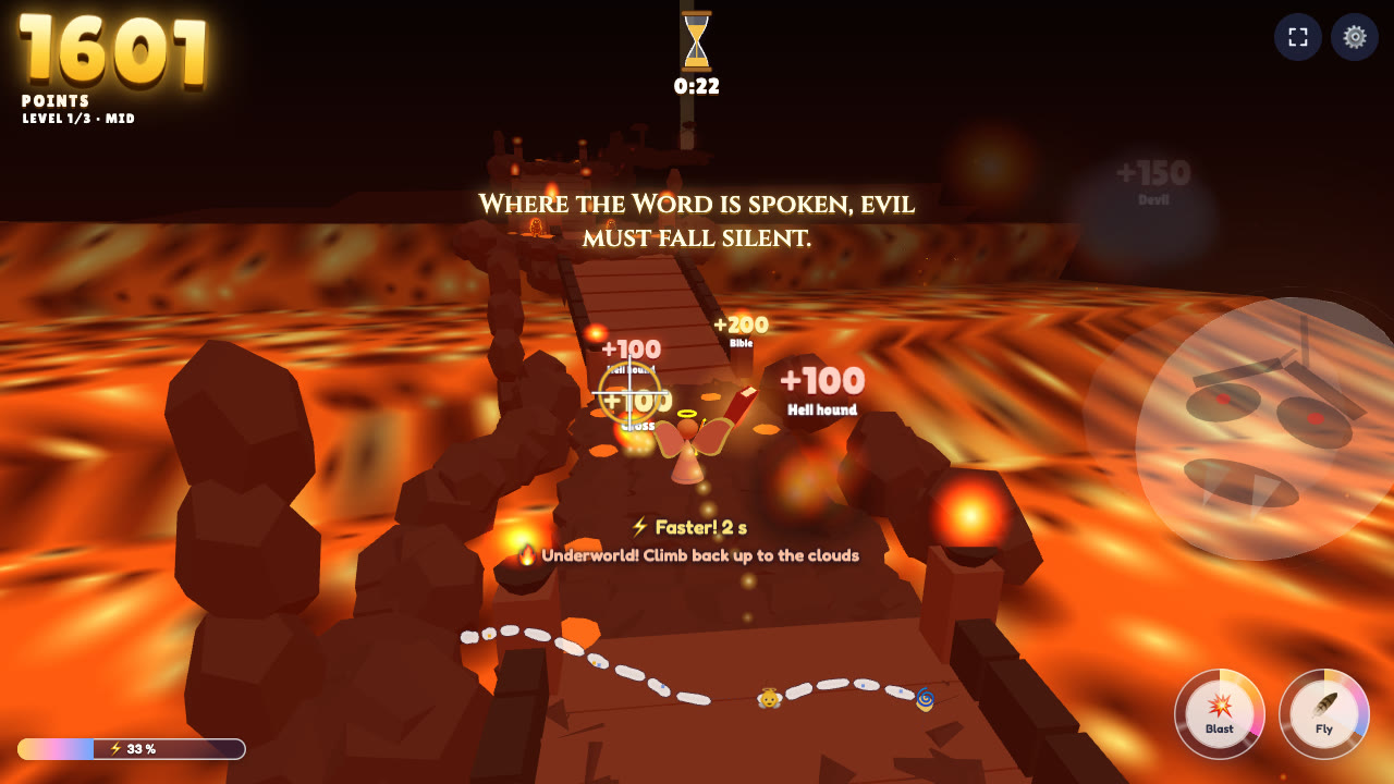 Guardian Angel Run — The underworld